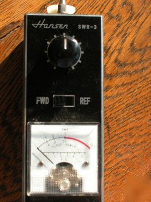 Hansen swr-3 standing wave bridge & field strength ind.
