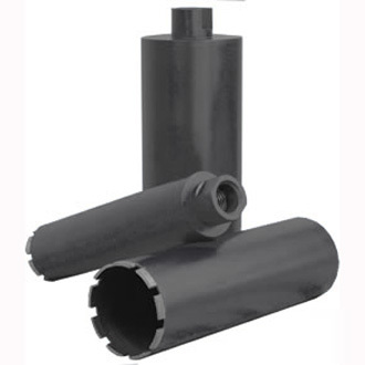 Wet green concrete & asphalt core bit - 6 x 14OAL
