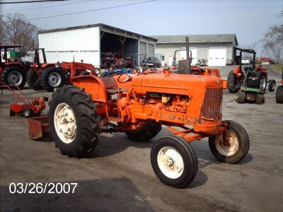 Rare allis- chalmers d-15 gas engine tractor #4622